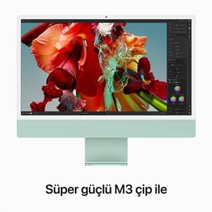 APPLE MQRA3TU/A iMac M3 8C CPU 8C GPU 8 GB 256 GB SSD 24" - YEŞİL