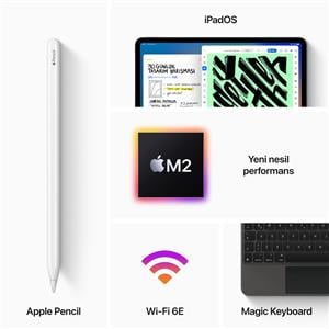 iPad Pro 4.Nesil 128GB WIFI 11''Liquid Retina Ekran iPadOS Tablet Uzay Grisi