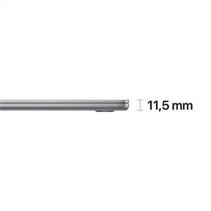 MacBook Air MQKP3TU/A M2 8Gb-256Gb Ssd-Liquid Retina-15.3inc-Uzay Grisi