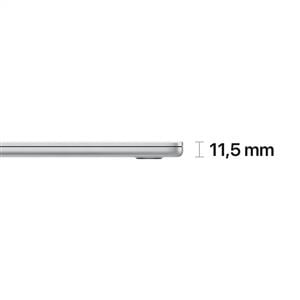 MacBook Air MQKR3TU/A M2 8Gb-256Gb Ssd-Liquid Retina-15.3inc-Gümüş