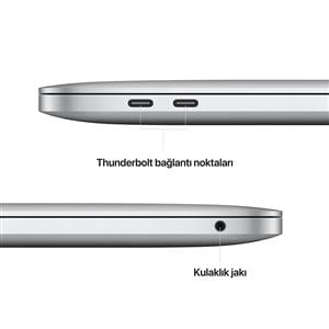 MacBook Pro MNEP3TU/A M2 8Gb-256Gb Ssd-Retina-13.3inc-Gümüş