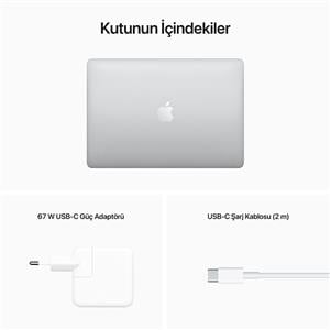 MacBook Pro MNEP3TU/A M2 8Gb-256Gb Ssd-Retina-13.3inc-Gümüş