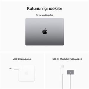 MacBook Pro MPHG3TU/A M2 Max 32Gb-1Tb Ssd-Liquid Retina-14inc-Uzay Grisi