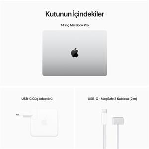 MacBook Pro MPHJ3TU/A M2 Pro 16Gb-1Tb Ssd-Liquid Retina-14inc-Gümüş